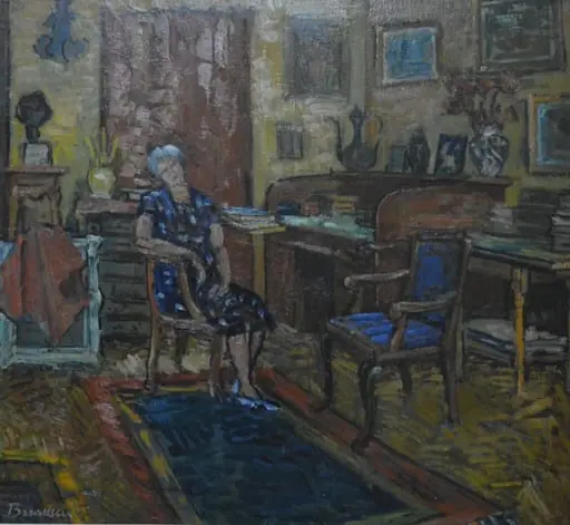Interior de atelier, by Marius Bunescu