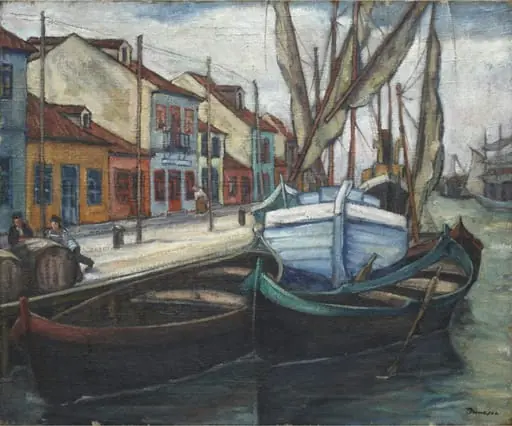 Peisaj de la Sulina, by Marius Bunescu