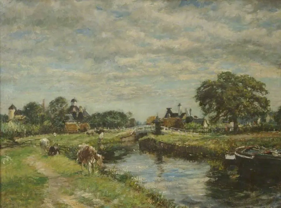 A Normandy Lock, by Mark Fisher