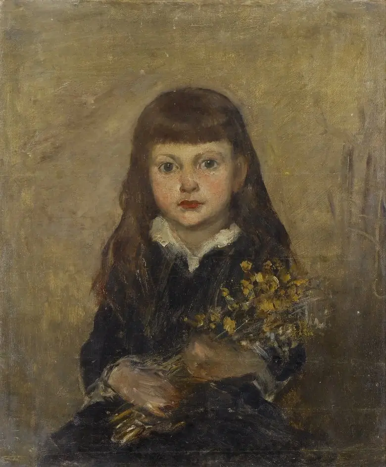 Portrait of Margaret Millicent Fisher Prout, the Artist's Daughter, by Mark Fisher