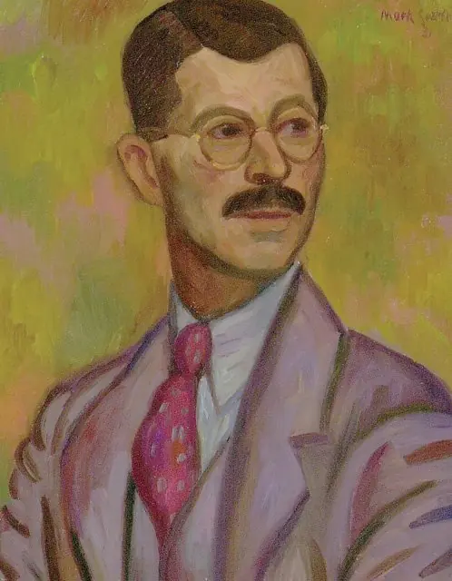 Thomas Balston, by Mark Gertler