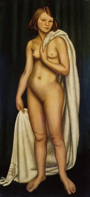 Young Girlhood, No. 2, by Mark Gertler, oil, 1920