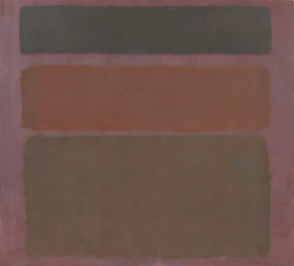 Untitled, by Mark Rothko, oil, 1958