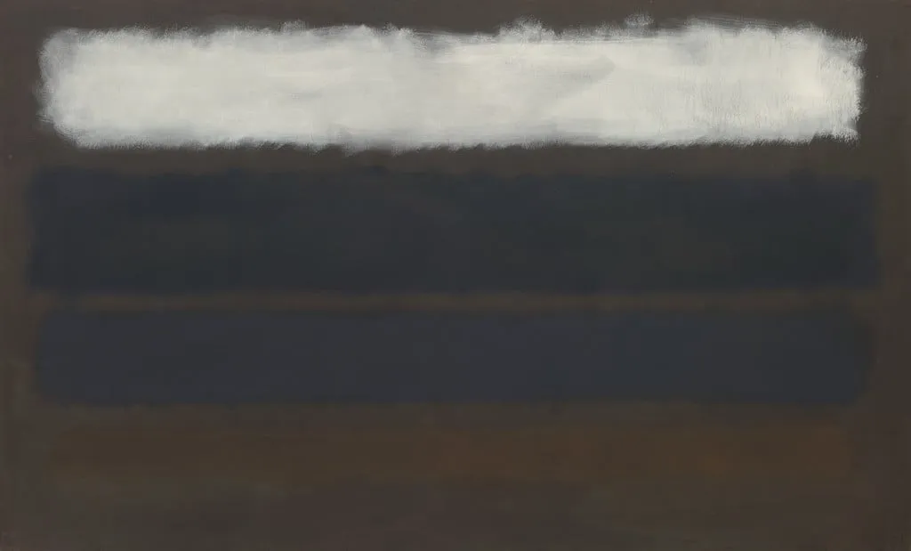Untitled, by Mark Rothko, oil, 1961