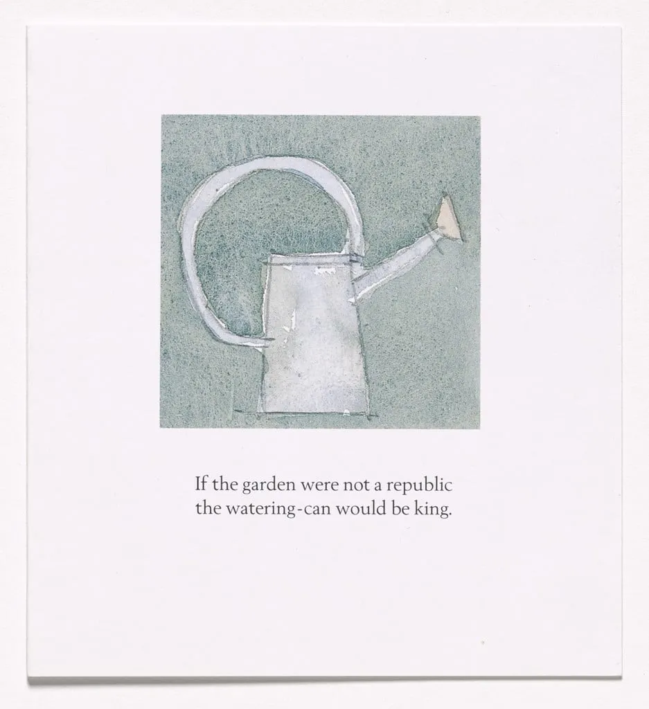 Untitled, by Mark Stewart Ian Hamilton Finlay, ink, 1992