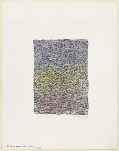 Untitled, by Mark Tobey