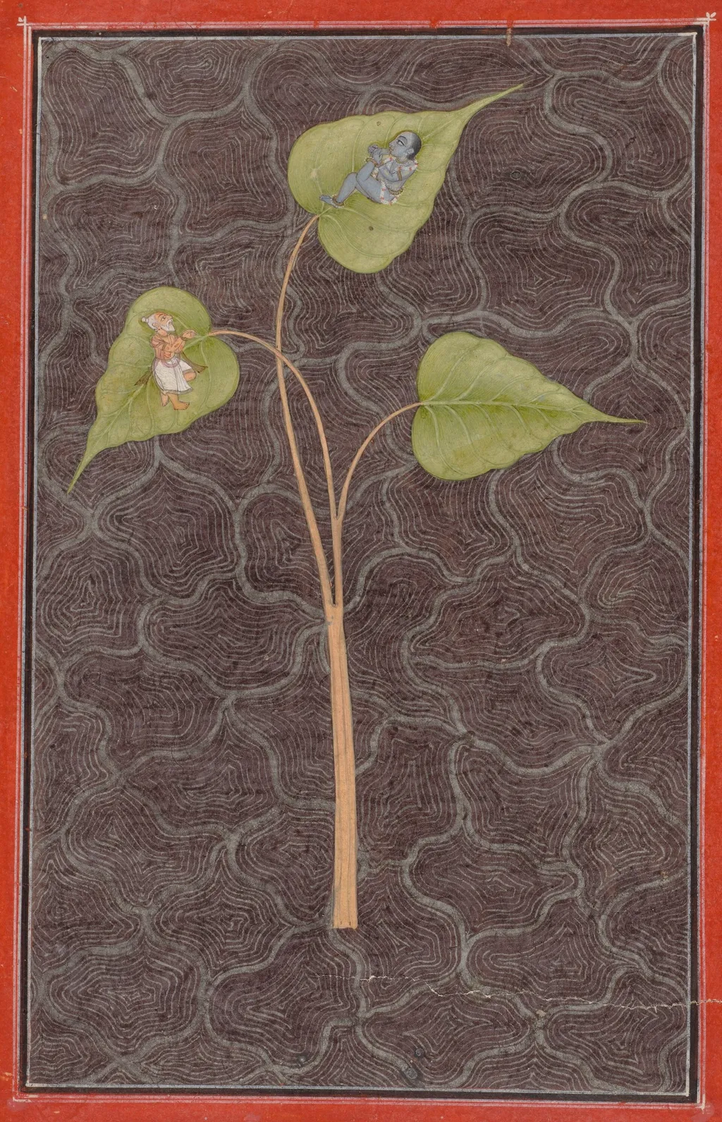 Markandeya Viewing Krishna in the Cosmic Ocean, unspecified, 1690