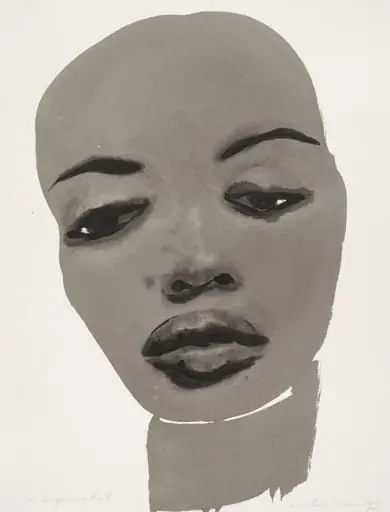 Untitled, by Marlene Dumas