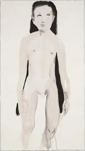 Untitled, by Marlene Dumas