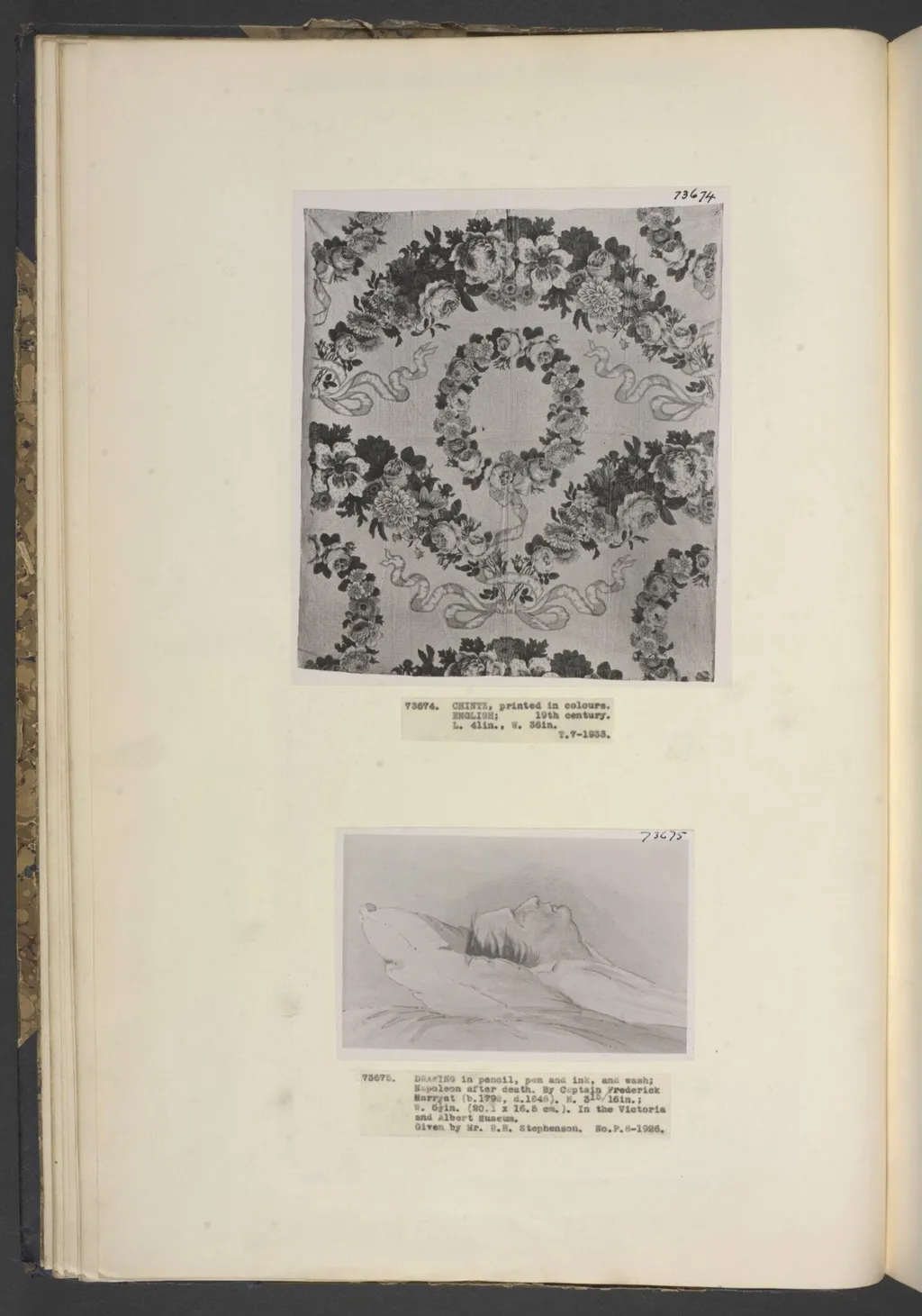 Napoleon after death, by Marryat, 1821
