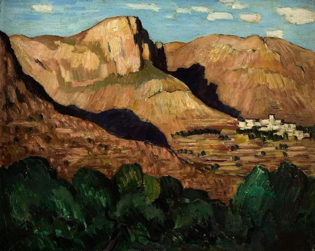 Beau Blanc, St. Jeannet, by Marsden Hartley