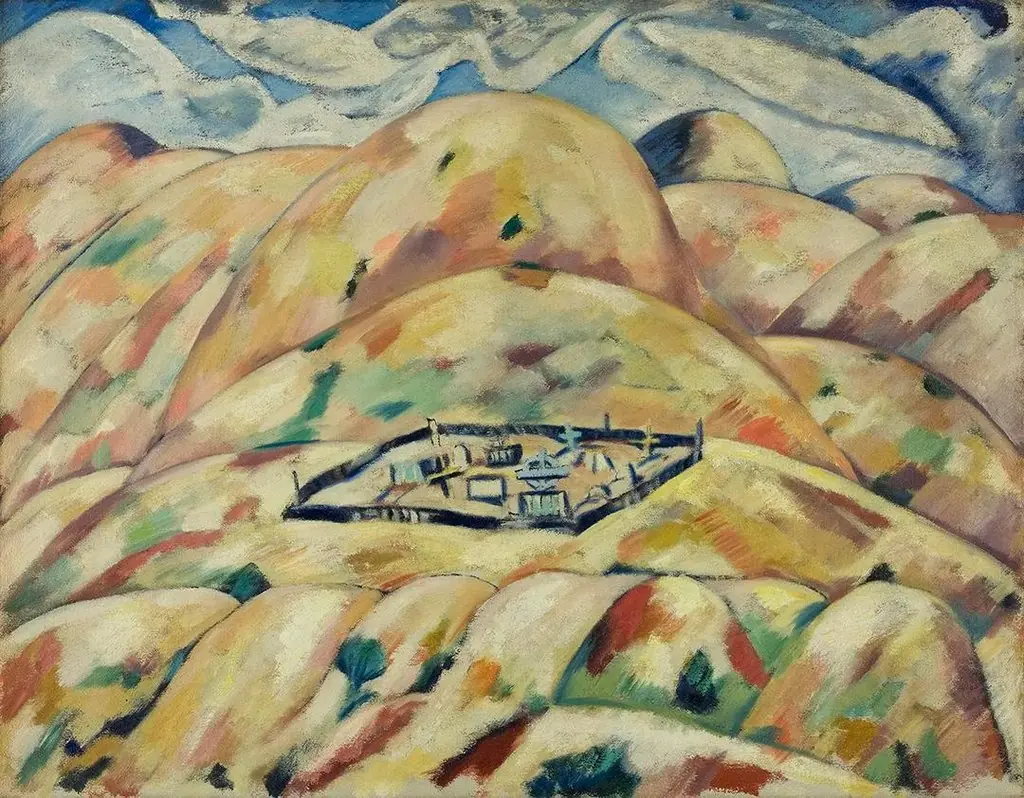 New Mexico No. 2, by Marsden Hartley