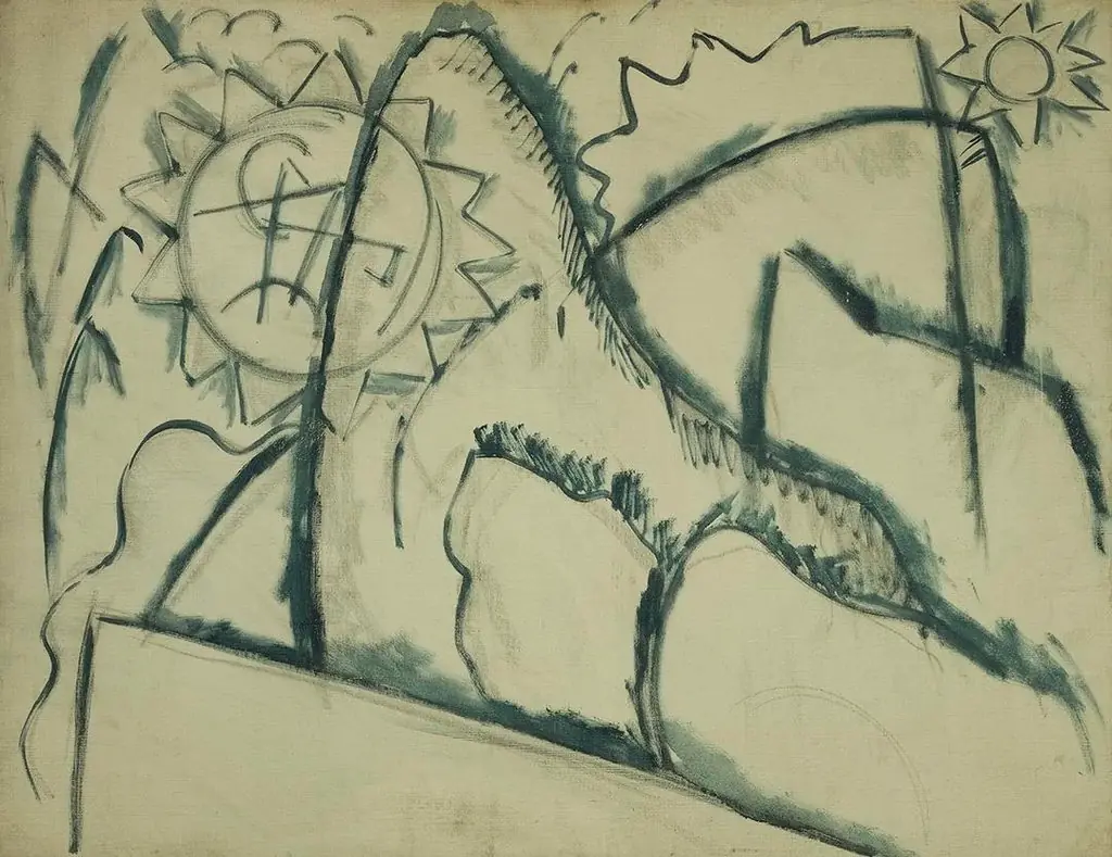 Painting No. 8, by Marsden Hartley