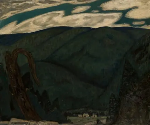 The Dark Mountain, by Marsden Hartley
