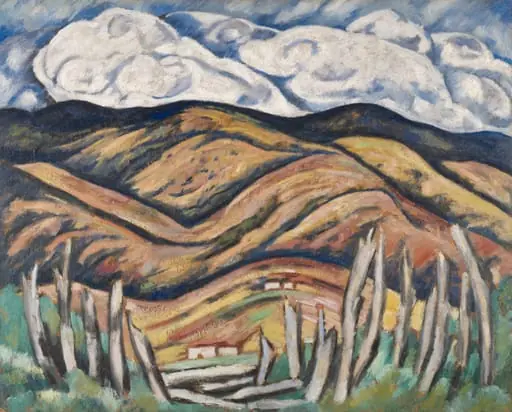 The Last of New England—The Beginning of New Mexico, by Marsden Hartley