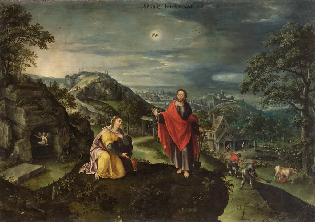 Noli me tangere (April), by Marten van Valckenborch