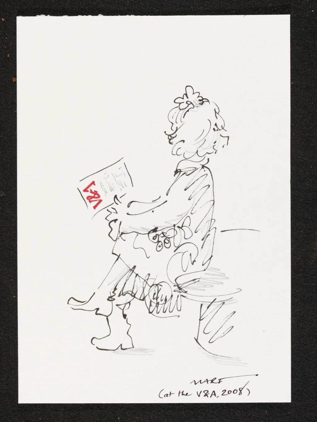 At the V&A, by Martha Richler, 2008