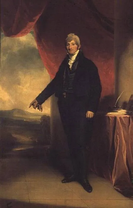 Anthony Gilbert Storer, by Martin Archer Shee, oil, 1815