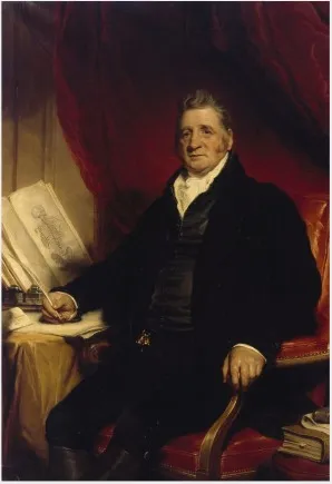 Portrait of Edward Harrison (?1763-1838), by Martin Archer Shee, oil, 1823