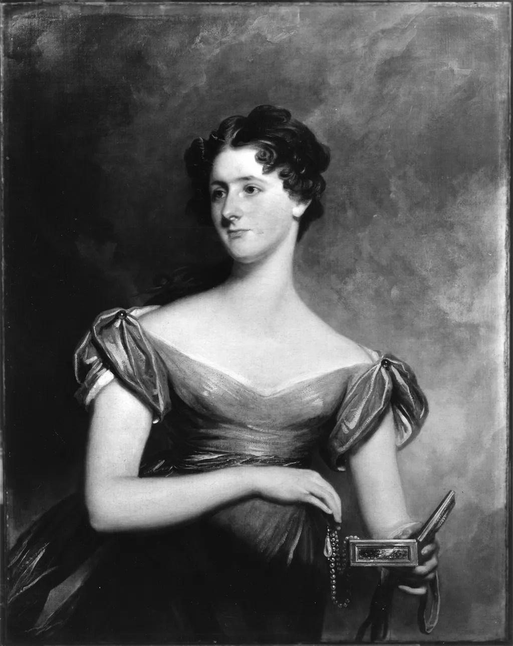 Portrait of Miss Moffat, by Martin Archer Shee, oil, 1826