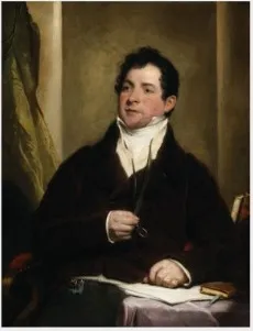 Portrait of Thomas Moore (1779-1852), Poet, by Martin Archer Shee, oil, 1817