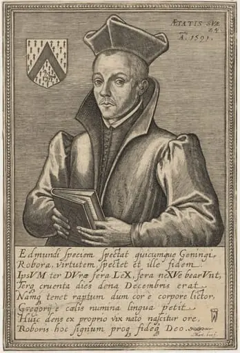Edmund Geninges, Catholic Priest, by Martin Baes