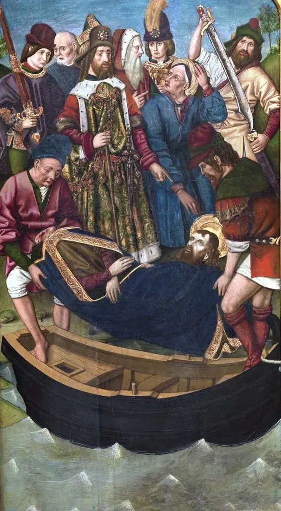 The Embarkation of James the Greater’s Body at Jaffa, by Martín Bernat