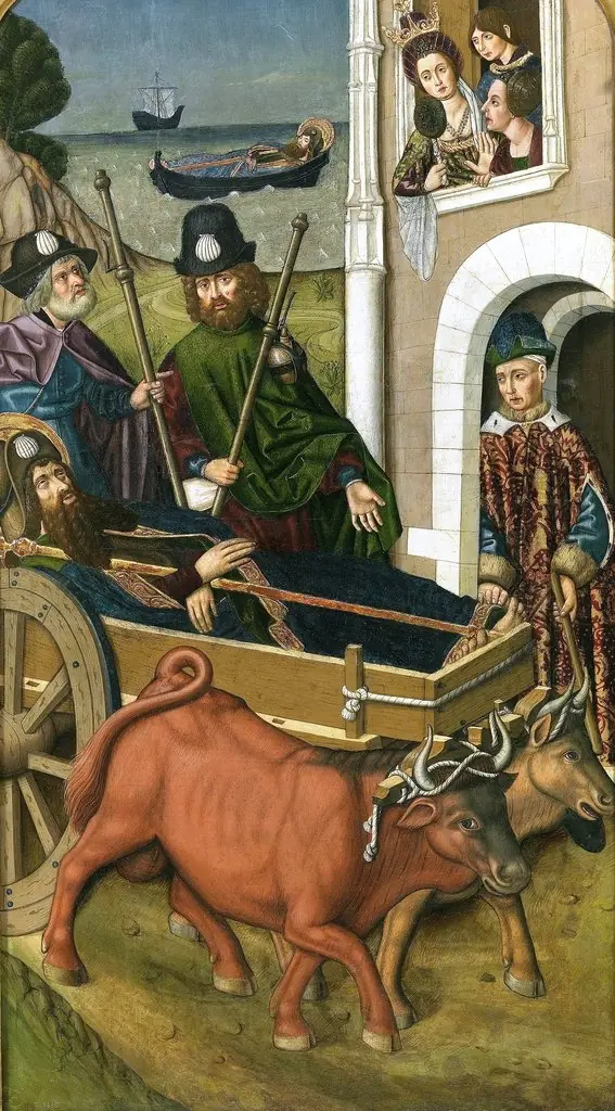 The Translation of the Body of Saint James the Greater at the Palace of Queen Lupa