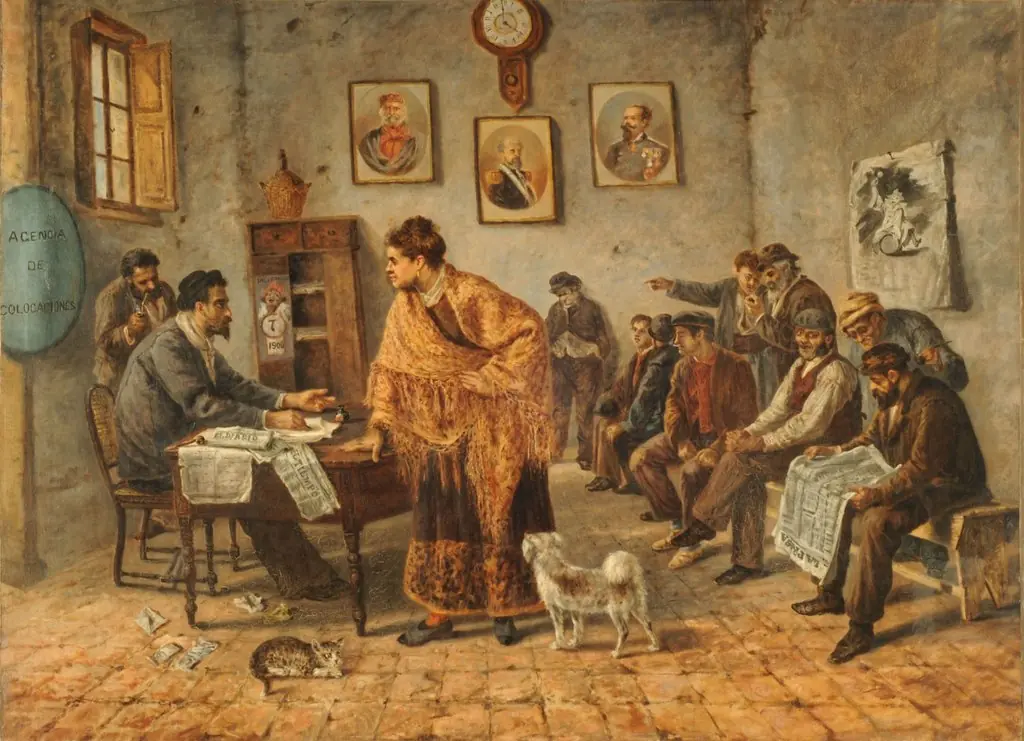 Employment agency, by Martín Boneo
