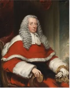 Portrait of Chief Justice Charles Kendal Bushe (1767-1843), in his Robes, by Martin Cregan, oil, 1828