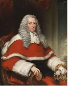 Portrait of Chief Justice Charles Kendal Bushe (1767-1843), in his Robes, by Martin Cregan
