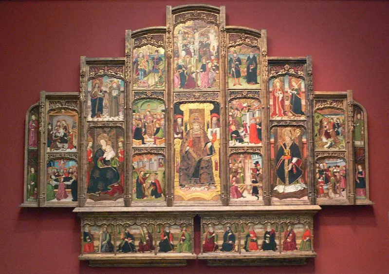 Altarpiece of Saint Peter, by Martín de Soria