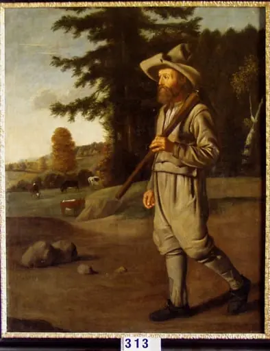Țăran schwab (suab); pandant: Țărancă schwabă (suabă), by Martin Dichtl