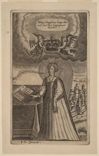 Queen Elizabeth, by Martin Droeshout