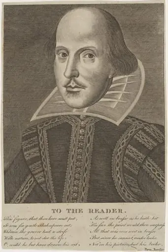 William Shakespeare, by Martin Droeshout