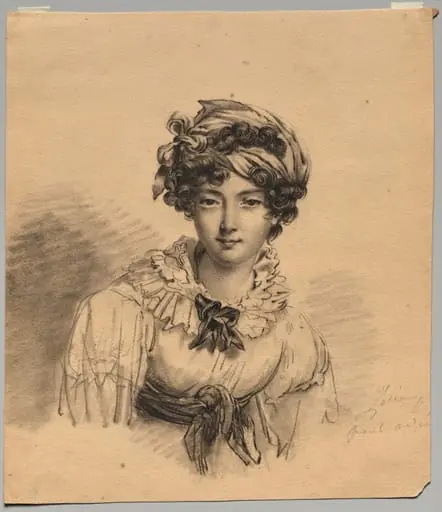 Portrait of the Artist's Daughter, by Martin Drolling
