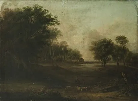 Ideallandschaft, by Martin Ferdinand Quadal, unspecified, 1772
