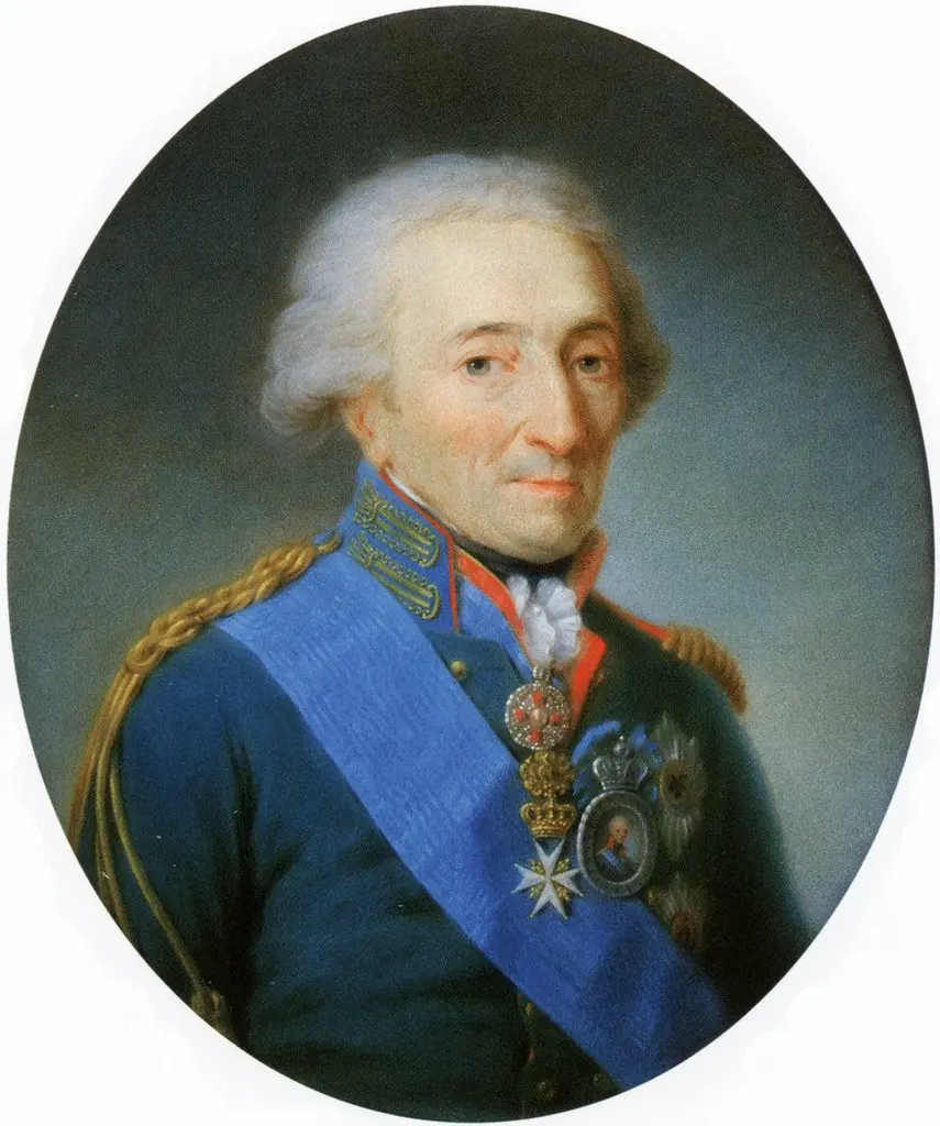 Porträt des Nikolay Ivanovich Saltykov (1736-1816), by Martin Ferdinand Quadal