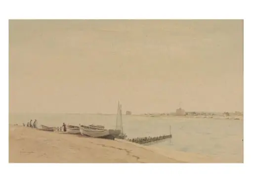 Bawdsey Ferry, by Martin Hardie