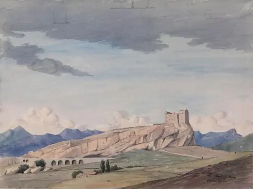 Vaison-la-Romaine, by Martin Hardie