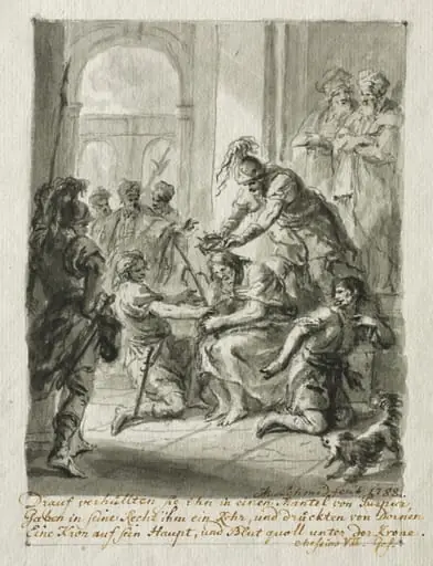 Christ Crowned with Thorns, by Martin Johann Schmidt
