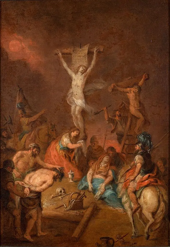 Kreuzigung Christi, by Martin Johann Schmidt