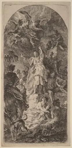 Saint James Major Preaching, by Martin Johann Schmidt
