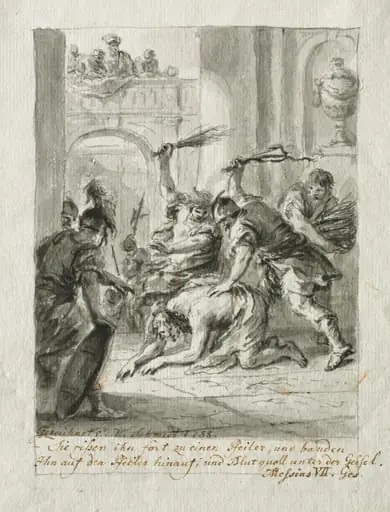 The Flagellation, by Martin Johann Schmidt