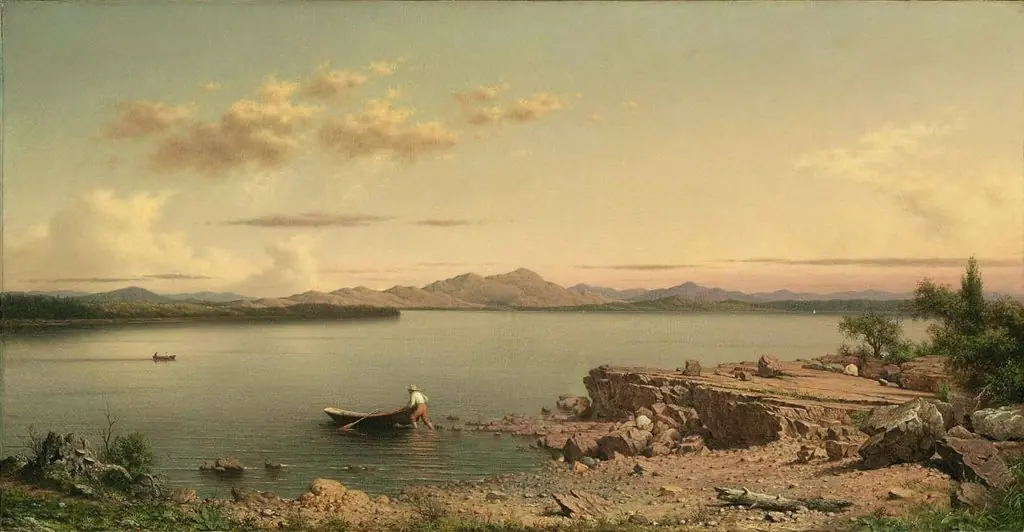 Lake George, by Martin Johnson Heade, 1862