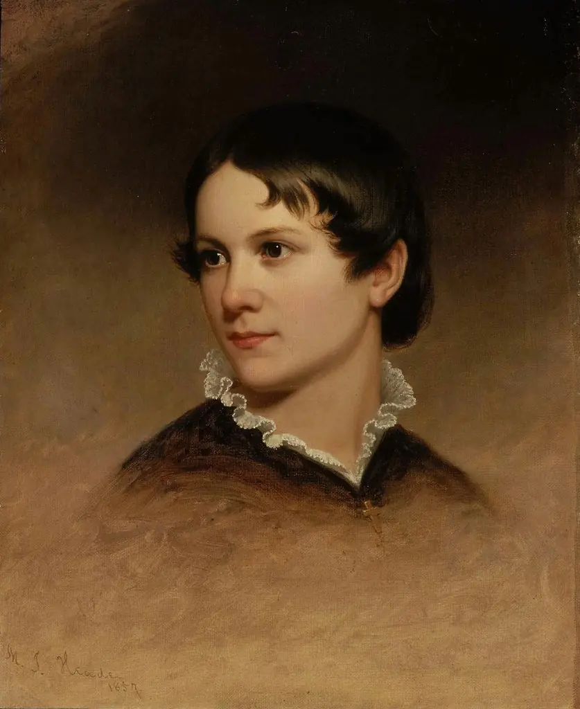 Mary Rebecca Clark, by Martin Johnson Heade