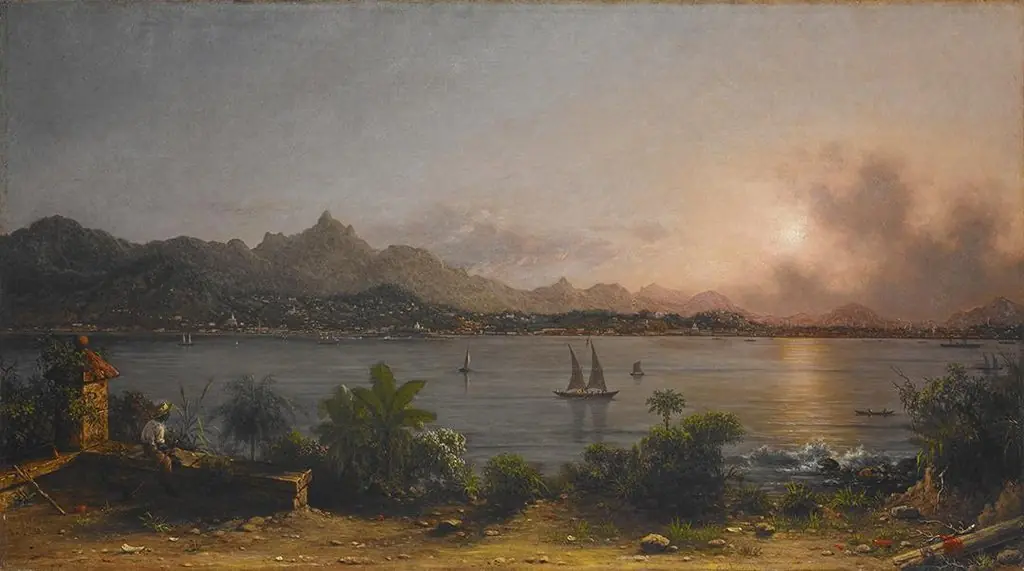 The Harbor at Rio de Janeiro, by Martin Johnson Heade