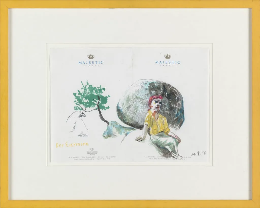 Untitled, by Martin Kippenberger, graphite, 1996