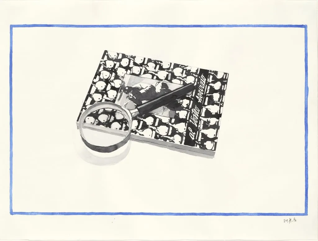 Untitled, by Martin Kippenberger, watercolor, 1991