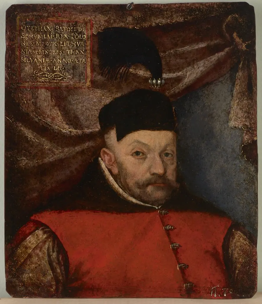 Portret Stefana Batorego (1533-1586), króla Polski, by Martin Kober
